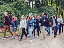 Studieren auf kurzen Wegen: Nach dem Frühstück Campus und Hochschulstadt erkunden. (Foto: StuRa)