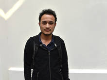 Manoj hat in seiner Heimat Nepal seinen Bachelor für Electronics Engineering gemacht.