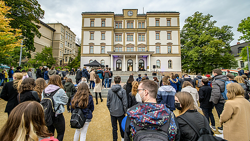 Immatrikulationsfeier an der Hochschule Mittweida mit guten Aussichten auf das Studium an Sachsens größter Hochschule für Angewandte Wissenschaften.